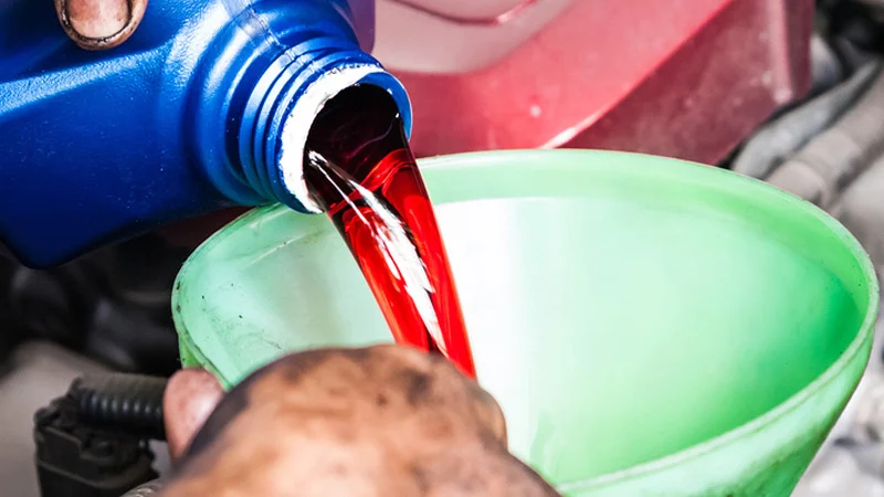 How to change Pride gearbox oil