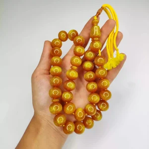 How to recognize amber rosary