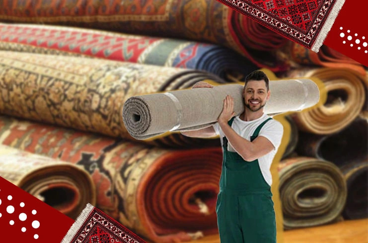 شستشوی فرش دستباف ابریشمی و نفیس در قالیشویی خان