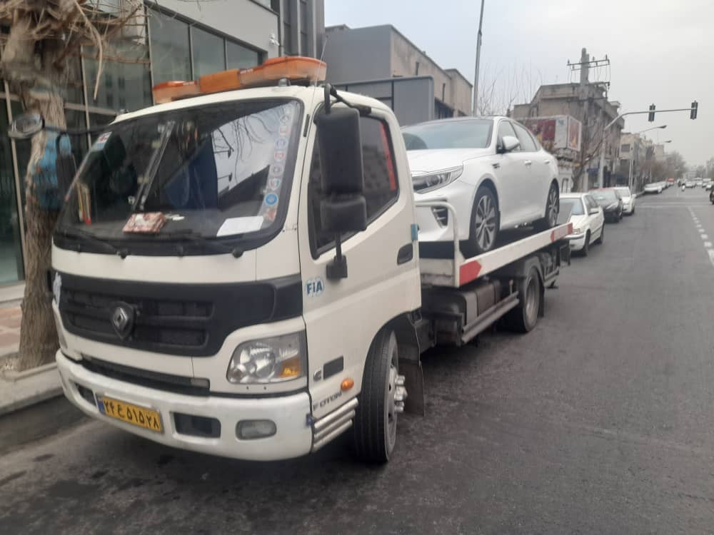 تریلی خودروبر امداد خودرو امدادگردی همدان