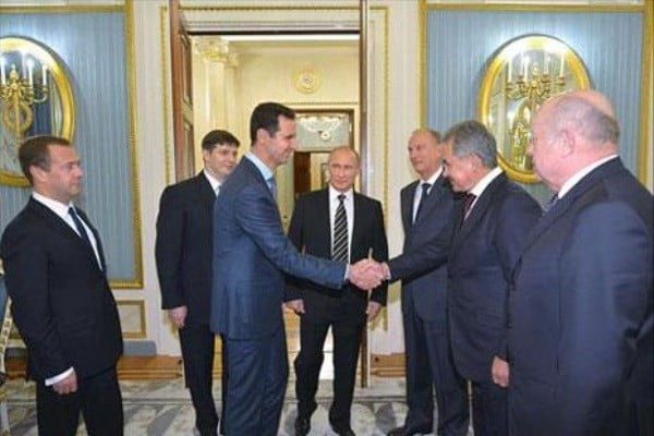 بشار اسد - پوتین