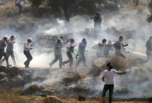 حمله نظامیان صهیونیست به تظاهرات فلسطینیان در قدس و کرانه باختری