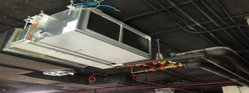 The return pipe of the fan coil is a basic solution for air conditioning