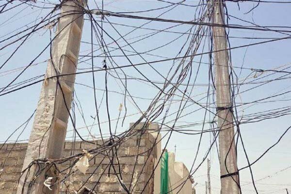 جمع‌آوری ۴۰۶ انشعاب برق غیرمجاز در خوزستان طی هفته اخیر