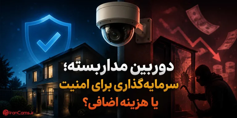 دوربین مداربسته؛ سرمایه‌گذاری برای امنیت یا هزینه اضافی؟