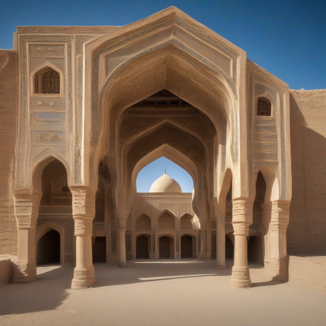مادر کاروانسراهای ایران - کاروانسرای قصر بهرام